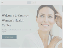 Tablet Screenshot of conwaywomen.com